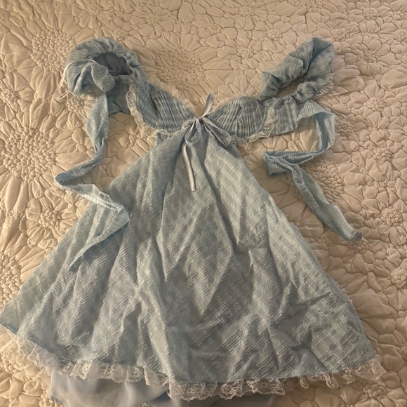 For Love & Lemons Catherine Mini Dress - Picture 5 of 5